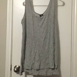 Gray Cotton On Asymmetrical Size M Tank Top
